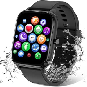 Smart Watch for Men Women Compatible with iPhone Samsung Android Phone 1.83 inch Full Touch Screen