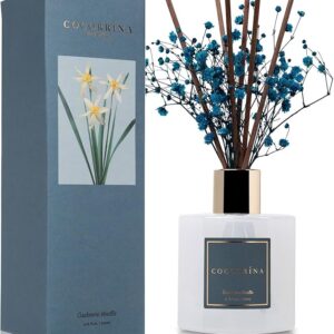 Reed Diffuser Set, Clean Linen 6.7 fl oz Scented Diffuser with Sticks